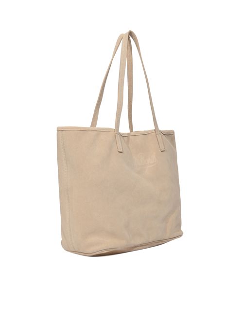 Borsa City regular in camoscio Beige Mc2 Saint Barth | CB000300102L